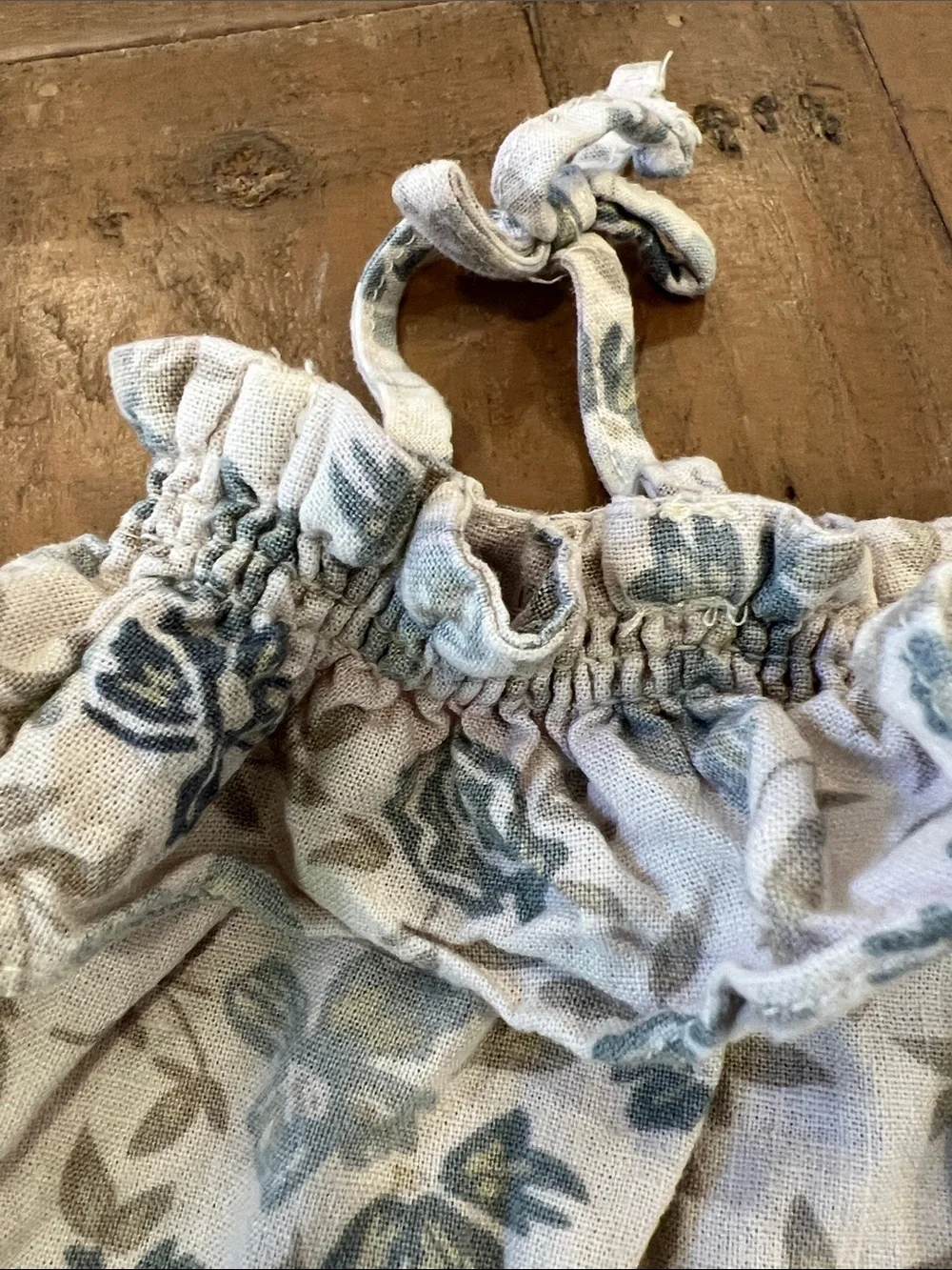 Rylee + cru linen blend floral tank top and bloomers set 3-6 months play